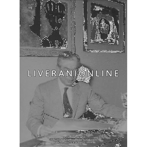 RETROSPETTIVA ANGELO MORATTI PETROLIERE E PRESIDENTE INTER NELLA FOTO ANGELO MORATTI AG ALDO LIVERANI SAS