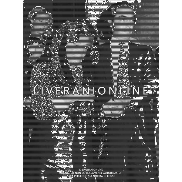 12 AGOSTO 1981 FUNERALI DEL PRESIDENTE DELL\'INTER E PETROLIERE ANGELO MORATTI NELLA FOTO ERMINIA MORATTI E IL FIGLIO GIANMARCO AG ALDO LIVERANI SAS