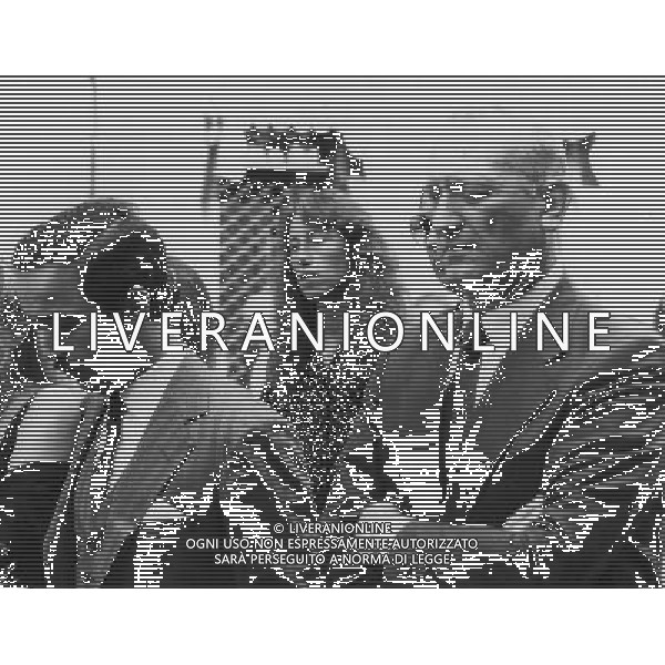 12 AGOSTO 1981 FUNERALI DEL PRESIDENTE DELL\'INTER E PETROLIERE ANGELO MORATTI NELLA FOTO LETIZIA MORATTI AG ALDO LIVERANI SAS