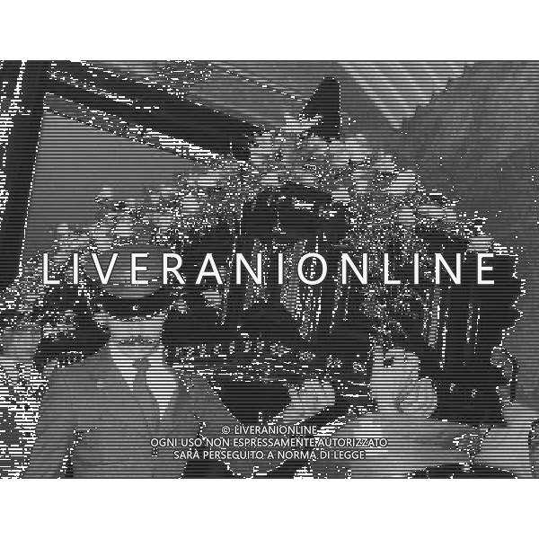 12 AGOSTO 1981 FUNERALI DEL PRESIDENTE DELL\'INTER E PETROLIERE ANGELO MORATTI NELLA FOTO IL FERETRO DI ANGELO MORATTI AG ALDO LIVERANI SAS