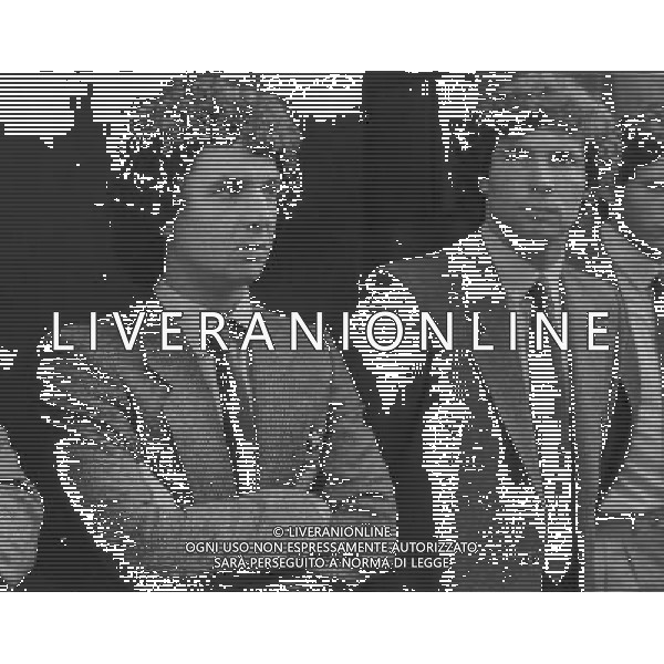 12 AGOSTO 1981 FUNERALI DEL PRESIDENTE DELL\'INTER E PETROLIERE ANGELO MORATTI NELLA FOTO EVARISTO BECCALOSSI NAZZARENO CANUTI AG ALDO LIVERANI SAS