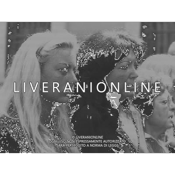 12 AGOSTO 1981 FUNERALI DEL PRESIDENTE DELL\'INTER E PETROLIERE ANGELO MORATTI NELLA FOTO BEDY MORATTI AG ALDO LIVERANI SAS