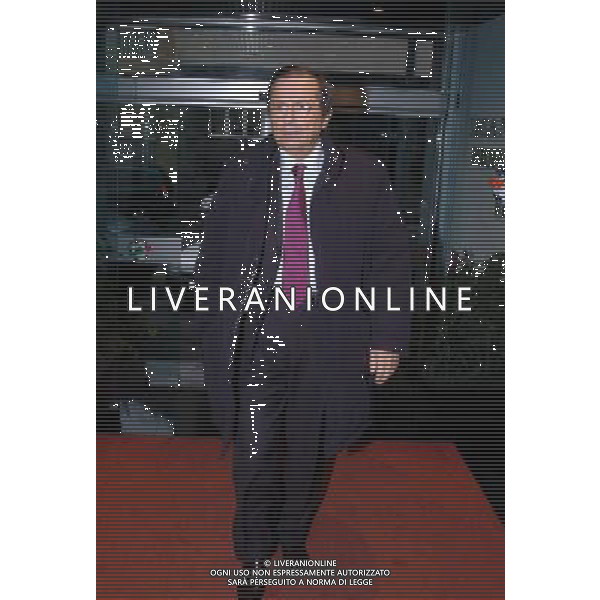 Milano, 18/01/2005 Assemblea straordinaria Lega Calcio della Serie A nella foto Gino Corioni ph Gigi Arcaini/Agenzia Aldo Liverani