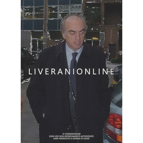 Milano, 18/01/2005 Assemblea straordinaria Lega Calcio della Serie A nella foto Antonio Giraudo ph Gigi Arcaini/Agenzia Aldo Liverani