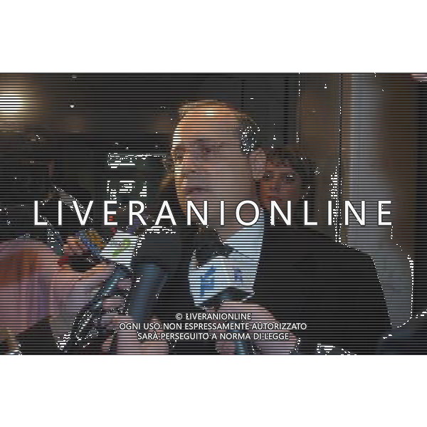 Milano, 18/01/2005 Assemblea straordinaria Lega Calcio della Serie A nella foto Claudio Lotito ph Gigi Arcaini/Agenzia Aldo Liverani