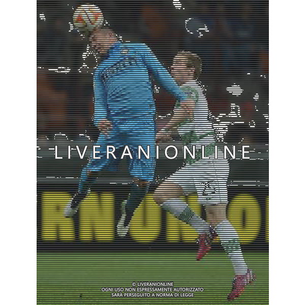 UEFA Europa League 2014/2015 Sedicesimi di Finale Ritorno Milano - 26.02.2015 Inter-Celtic Nella Foto:medel e johansen /Ph.Vitez-Ag. Aldo Liverani