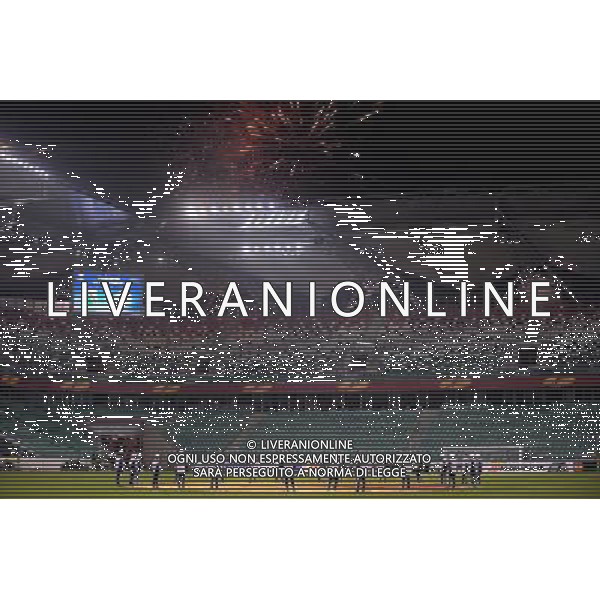 2015.02.26 WARSZAWA PILKA NOZNA LIGA EUROPY SEZON 2014/2015 FOOTBALL UEFA EUROPA LEAGUE SEASON 2014/2015 LEGIA WARSZAWA - AJAX AMSTERDAM N/Z PUSTY STADION MECZ BEZ KIBICOW FAJERWERKI DOPING SPOZA STADIONU FOTO LUKASZ LASKOWSKI / PRESSFOCUS / NEWSPIX.PL --- Newspix.pl /Agenzia Aldo Liverani sas - ITALY ONLY - LEGIA VARSAVIA vs AJAX AMSTERDAM EUROPA LEAGUE *** Local Caption *** www.newspix.pl mail us: info@newspix.pl call us: 0048 022 23 22 222 --- Polish Picture Agency by Ringier Axel Springer Poland