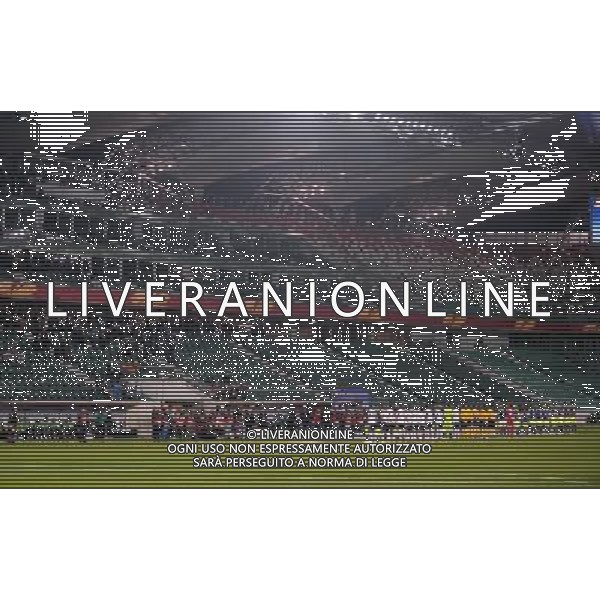2015.02.26 WARSZAWA PILKA NOZNA LIGA EUROPY SEZON 2014/2015 FOOTBALL UEFA EUROPA LEAGUE SEASON 2014/2015 LEGIA WARSZAWA - AJAX AMSTERDAM N/Z PREZENTACJA DRUZYN PUSTY STADION MECZ BEZ KIBICOW FOTO LUKASZ LASKOWSKI / PRESSFOCUS / NEWSPIX.PL --- Newspix.pl /Agenzia Aldo Liverani sas - ITALY ONLY - LEGIA VARSAVIA vs AJAX AMSTERDAM EUROPA LEAGUE *** Local Caption *** www.newspix.pl mail us: info@newspix.pl call us: 0048 022 23 22 222 --- Polish Picture Agency by Ringier Axel Springer Poland