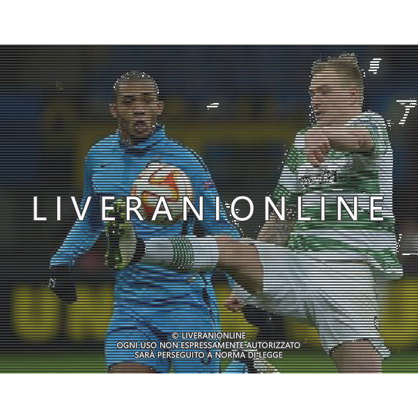 UEFA Europa League 2014/2015 Sedicesimi di Finale Ritorno Milano - 26.02.2015 Inter-Celtic Nella Foto: guidetti e juan jesus /Ph.Vitez-Ag. Aldo Liverani