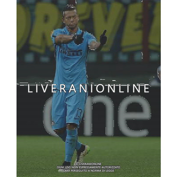 UEFA Europa League 2014/2015 Sedicesimi di Finale Ritorno Milano - 26.02.2015 Inter-Celtic Nella Foto: esultanza dopo il gol di fredy guarin del 1-0 /Ph.Vitez-Ag. Aldo Liverani
