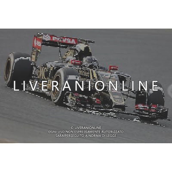 Romain Grosjean (FRA), Lotus F1 Team 26.02.2015. Formula One Testing, Day One, Barcelona, Spain. AG ALDO LIVERANI SAS ONLY ITALY