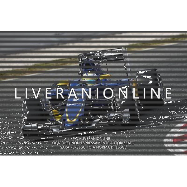 Marcus Ericsson (SWE) Sauber C34. 26.02.2015. Formula One Testing, Day One, Barcelona, Spain. AG ALDO LIVERANI SAS ONLY ITALY