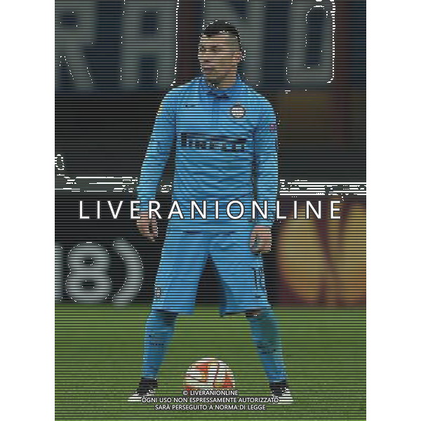 UEFA Europa League 2014/2015 Sedicesimi di Finale Ritorno Milano - 26.02.2015 Inter-Celtic Nella Foto:Medel Gary /Ph.Vitez-Ag. Aldo Liverani