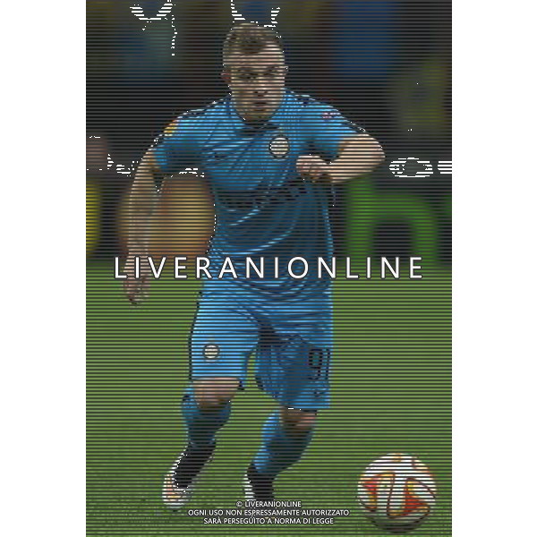 UEFA Europa League 2014/2015 Sedicesimi di Finale Ritorno Milano - 26.02.2015 Inter-Celtic Nella Foto:Shaqiri Xherdan /Ph.Vitez-Ag. Aldo Liverani