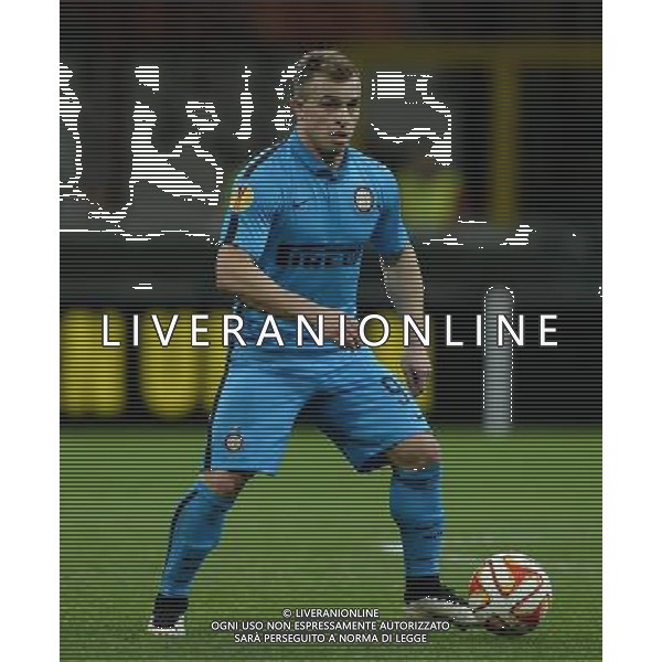 UEFA Europa League 2014/2015 Sedicesimi di Finale Ritorno Milano - 26.02.2015 Inter-Celtic Nella Foto:Shaqiri Xherdan /Ph.Vitez-Ag. Aldo Liverani