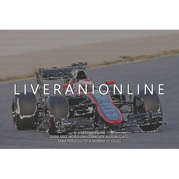 Jenson Button (GBR) McLaren MP4-30. 27.02.2015. Formula One Testing, Day Two, Barcelona, Spain. AG ALDO LIVERANI SAS ONLY ITALY