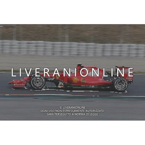 Sebastian Vettel (GER) Ferrari SF15-T. 27.02.2015. Formula One Testing, Day Two, Barcelona, Spain. AG ALDO LIVERANI SAS ONLY ITALY