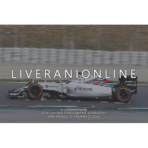 Valtteri Bottas (FIN) Williams FW37. 27.02.2015. Formula One Testing, Day Two, Barcelona, Spain. AG ALDO LIVERANI SAS ONLY ITALY