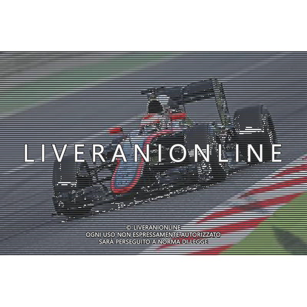 Jenson Button (GBR) McLaren MP4-30. 27.02.2015. Formula One Testing, Day Two, Barcelona, Spain. AG ALDO LIVERANI SAS ONLY ITALY