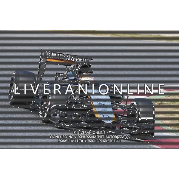 Nico Hulkenberg (GER) Sahara Force India F1 VJM08. 27.02.2015. Formula One Testing, Day Two, Barcelona, Spain. AG ALDO LIVERANI SAS ONLY ITALY