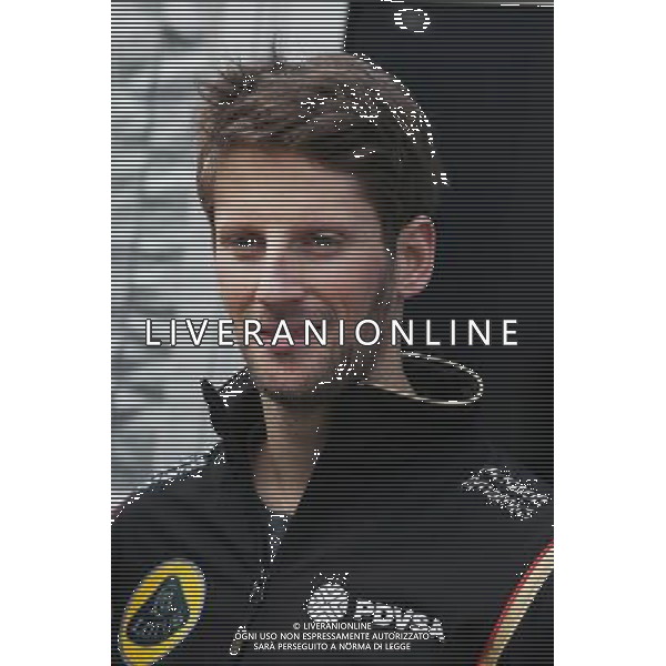 Romain Grosjean (FRA) Lotus F1 Team. 27.02.2015. Formula One Testing, Day Two, Barcelona, Spain. AG ALDO LIVERANI SAS ONLY ITALY