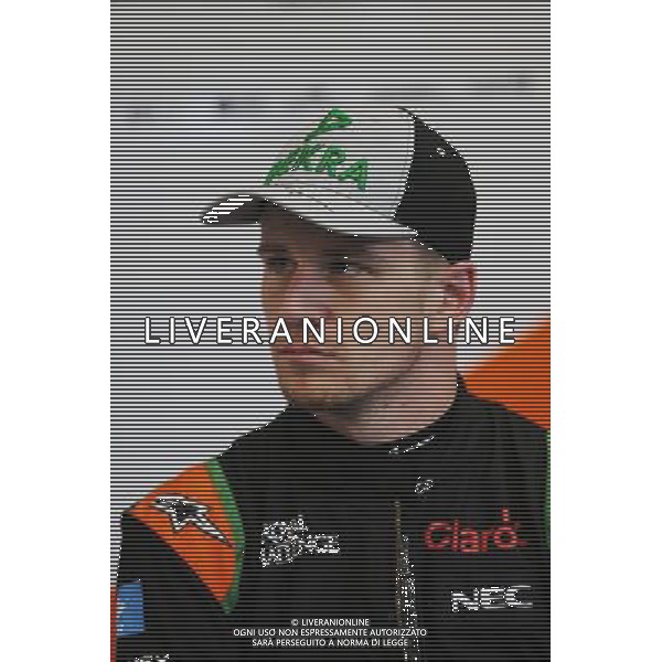 Nico Hulkenberg (GER) Sahara Force India F1. 27.02.2015. Formula One Testing, Day Two, Barcelona, Spain. AG ALDO LIVERANI SAS ONLY ITALY