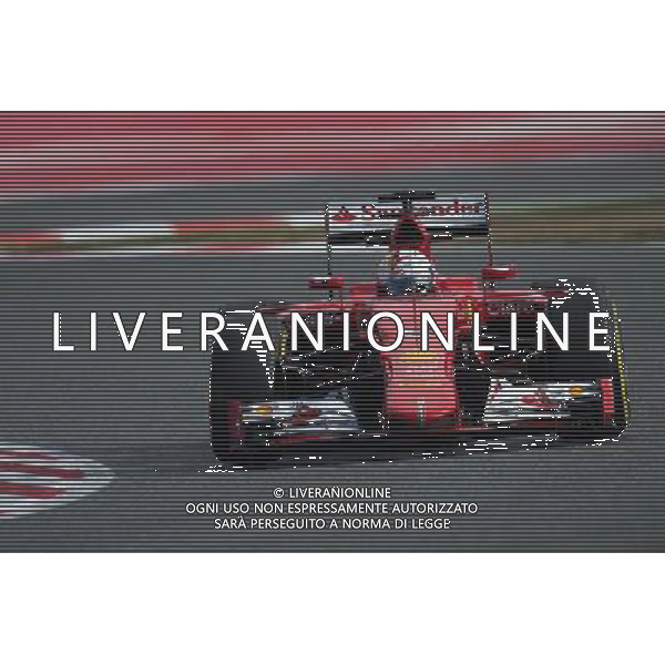 Sebastian Vettel (GER) Ferrari SF15-T. 27.02.2015. Formula One Testing, Day Two, Barcelona, Spain. AG ALDO LIVERANI SAS ONLY ITALY