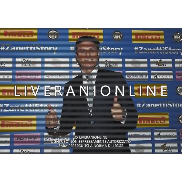 Evento Cinematografico \'Zanetti Story\' Milano - 27.02.2015 Nella Foto:Javier Zanetti /Ph.Vitez-Ag. Aldo Liverani