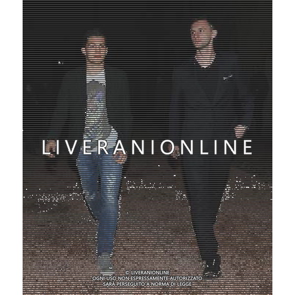 Evento Cinematografico \'Zanetti Story\' Milano - 27.02.2015 Nella Foto:Kovacic e Brozovic /Ph.Vitez-Ag. Aldo Liverani