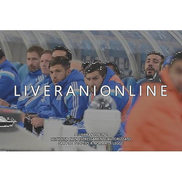 Andre Pierre GIGNAC / Romain ALESSANDRINI - 27.02.2015 - Marseille / Caen - 27eme journee de Ligue 1 Photo : Gaston Petrelli / Icon Sport AG ALDO LIVERANI SAS ONLY ITALY