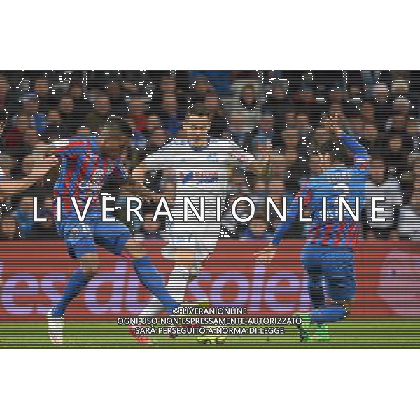 Lucas OCAMPOS - 27.02.2015 - Marseille / Caen - 27eme journee de Ligue 1 Photo : Gaston Petrelli / Icon Sport AG ALDO LIVERANI SAS ONLY ITALY