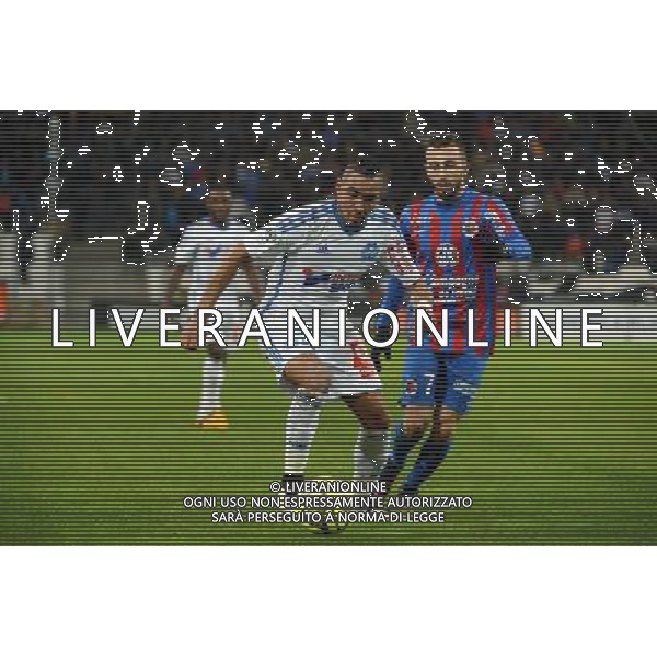 Dimitri PAYET - 27.02.2015 - Marseille / Caen - 27eme journee de Ligue 1 Photo : Gaston Petrelli / Icon Sport AG ALDO LIVERANI SAS ONLY ITALY