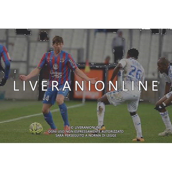 Emiliano SALA - 27.02.2015 - Marseille / Caen - 27eme journee de Ligue 1 Photo : Gaston Petrelli / Icon Sport AG ALDO LIVERANI SAS ONLY ITALY