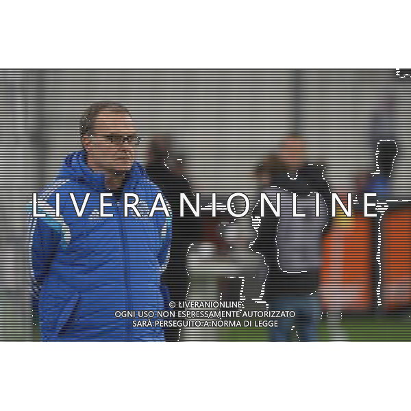 Marcelo BIELSA - 27.02.2015 - Marseille / Caen - 27eme journee de Ligue 1 Photo : Gaston Petrelli / Icon Sport AG ALDO LIVERANI SAS ONLY ITALY