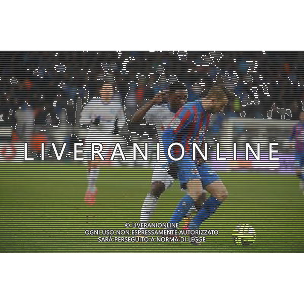 Nicolas BENEZET - 27.02.2015 - Marseille / Caen - 27eme journee de Ligue 1 Photo : Gaston Petrelli / Icon Sport AG ALDO LIVERANI SAS ONLY ITALY