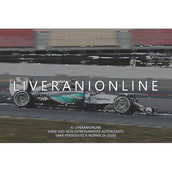 Nico Rosberg (GER) Mercedes AMG F1 W06. 27.02.2015. Formula One Testing, Day Two, Barcelona, Spain. AG ALDO LIVERANI SAS ONLY ITALY