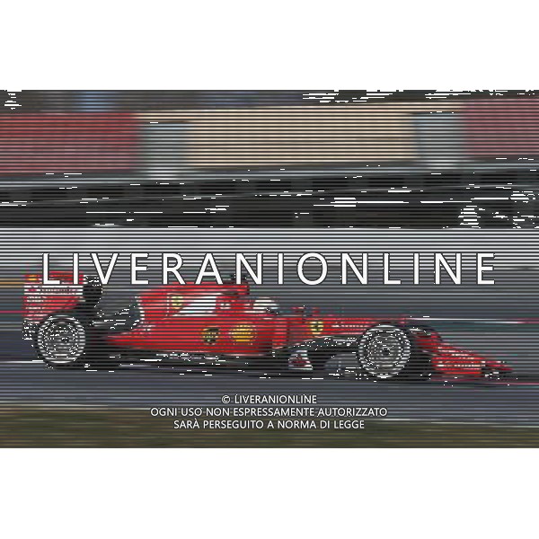 Sebastian Vettel (GER) Ferrari SF15-T. 27.02.2015. Formula One Testing, Day Two, Barcelona, Spain. AG ALDO LIVERANI SAS ONLY ITALY