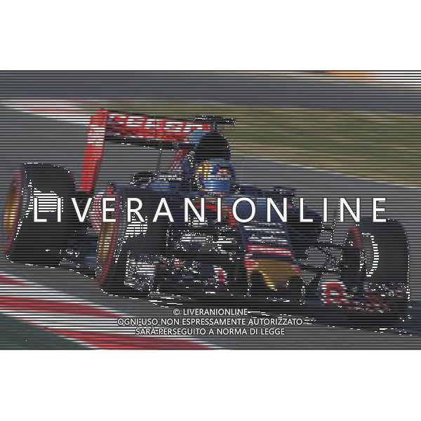 Carlos Sainz Jr (ESP) Scuderia Toro Rosso STR10. 28.02.2015. Formula One Testing, Day Three, Barcelona, Spain. AG ALDO LIVERANI SAS ONLY ITALY