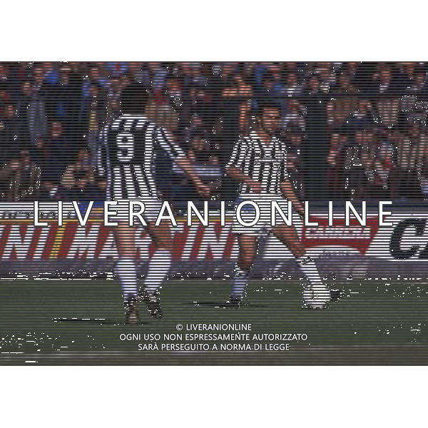 RETROSPETTIVA ANTONIO CABRINI CALCIATORE NELLA FOTO ANTONIO CABRINI CON LA MAGLIA DELLA JUVENTUS AG ALDO LIVERANI SAS
