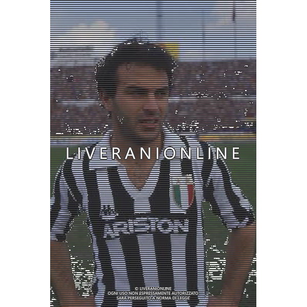 RETROSPETTIVA ANTONIO CABRINI CALCIATORE NELLA FOTO ANTONIO CABRINI CON LA MAGLIA DELLA JUVENTUS AG ALDO LIVERANI SAS