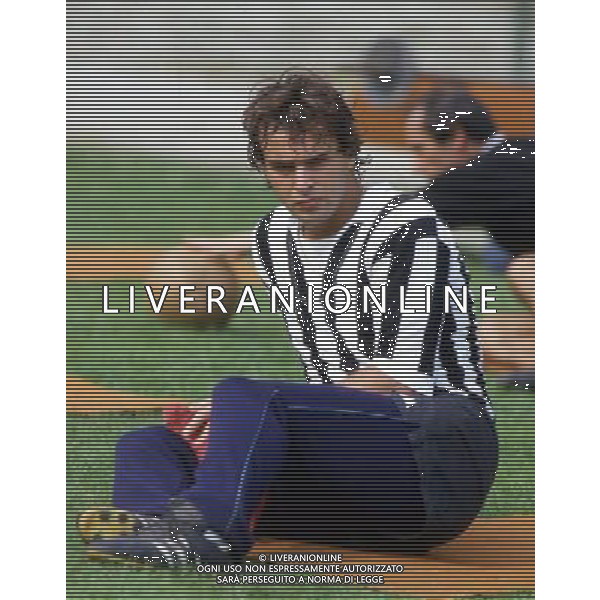 RETROSPETTIVA ANTONIO CABRINI CALCIATORE NELLA FOTO ANTONIO CABRINI CON LA MAGLIA DELLA JUVENTUS AG ALDO LIVERANI SAS