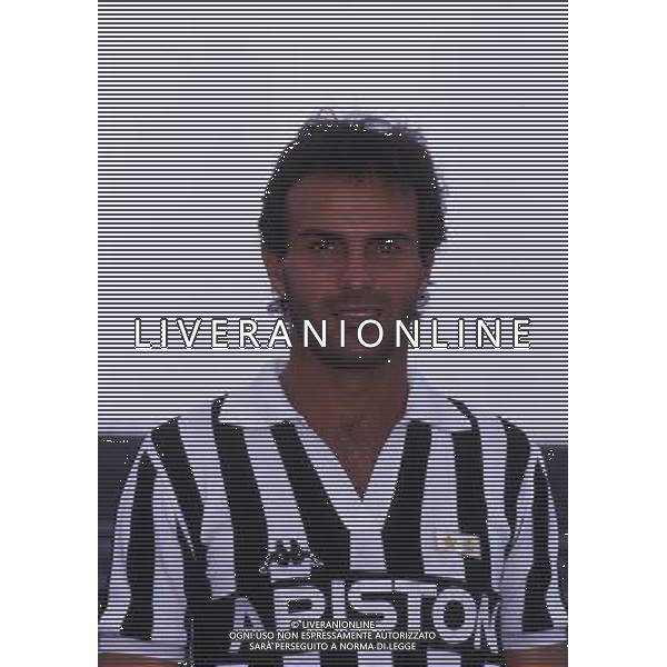 RETROSPETTIVA ANTONIO CABRINI NELLA FOTO ANTONIO CABRINI CON LA MAGLIA JUVENTUS AG ALDO LIVERANI SAS