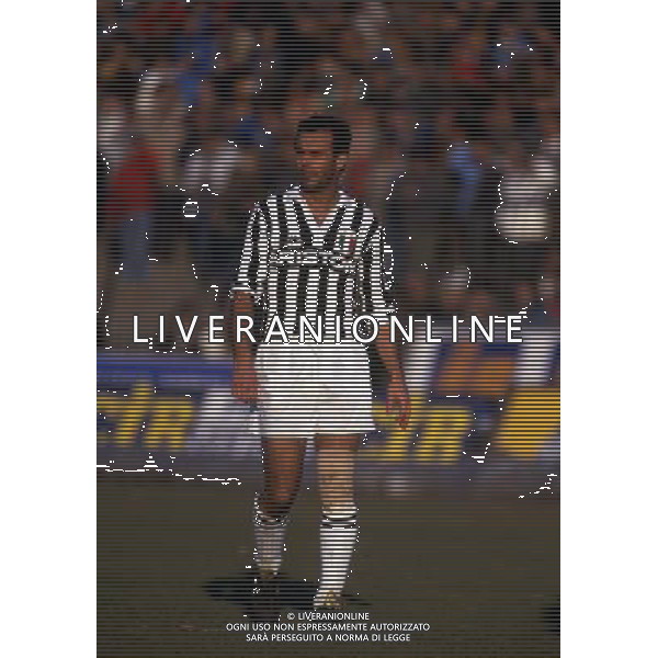 RETROSPETTIVA ANTONIO CABRINI NELLA FOTO ANTONIO CABRINI CON LA MAGLIA JUVENTUS AG ALDO LIVERANI SAS
