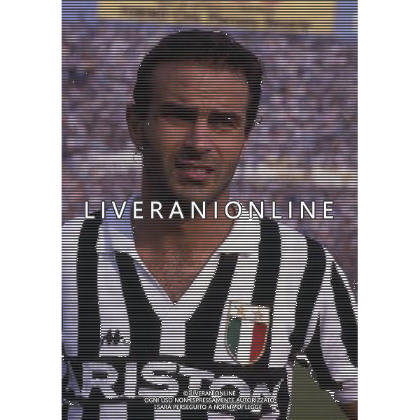 RETROSPETTIVA ANTONIO CABRINI NELLA FOTO ANTONIO CABRINI CON LA MAGLIA JUVENTUS AG ALDO LIVERANI SAS