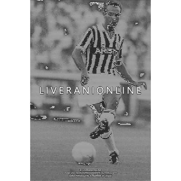 RETROSPETTIVA ANTONIO CABRINI NELLA FOTO ANTONIO CABRINI CON LA MAGLIA JUVENTUS AG ALDO LIVERANI SAS
