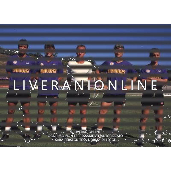 RETROSPETTIVA GLEN HYSEN CALCIATORE NELLA FOTO GLEN HYSEN CON LA MAGLIA DELLA FIORENTINA AG ALDO LIVERANI SAS