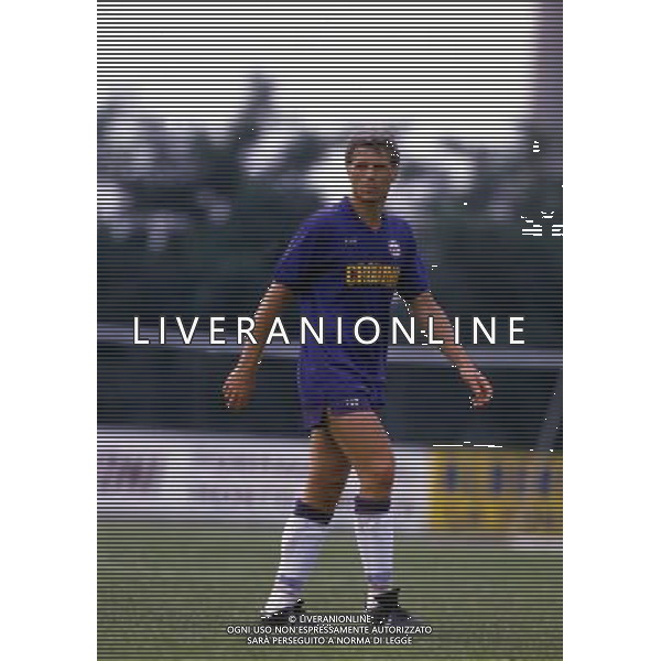 RETROSPETTIVA GLEN HYSEN CALCIATORE NELLA FOTO GLEN HYSEN CON LA MAGLIA DELLA FIORENTINA AG ALDO LIVERANI SAS