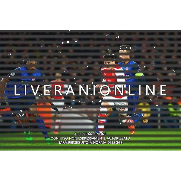 Alexis SANCHEZ - 25.02.2015 - Arsenal / Monaco - 1/8Finale Champions League Photo : Winter Press / Icon Sport AG ALDO LIVERANI SAS ONLY ITALY *** Local Caption ***
