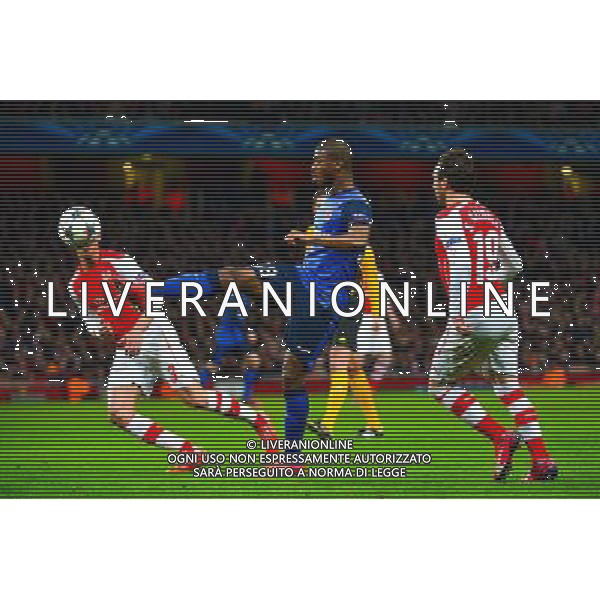 Almamy TOURE - 25.02.2015 - Arsenal / Monaco - 1/8Finale Champions League Photo : Winter Press / Icon Sport AG ALDO LIVERANI SAS ONLY ITALY *** Local Caption ***