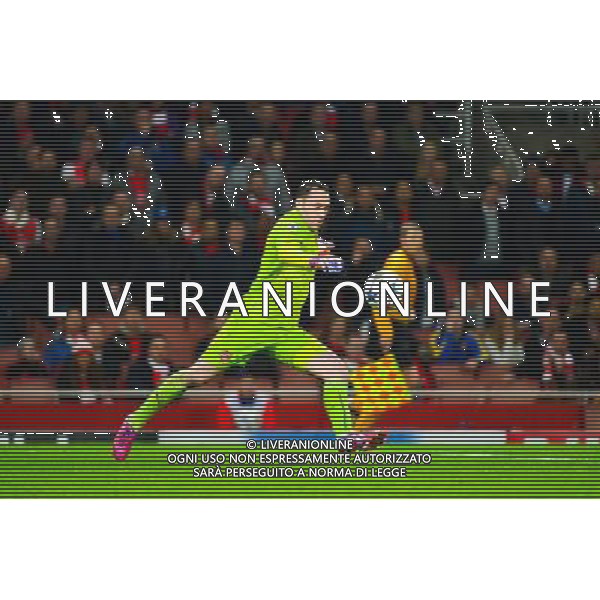 David OSPINA - 25.02.2015 - Arsenal / Monaco - 1/8Finale Champions League Photo : Winter Press / Icon Sport AG ALDO LIVERANI SAS ONLY ITALY *** Local Caption ***
